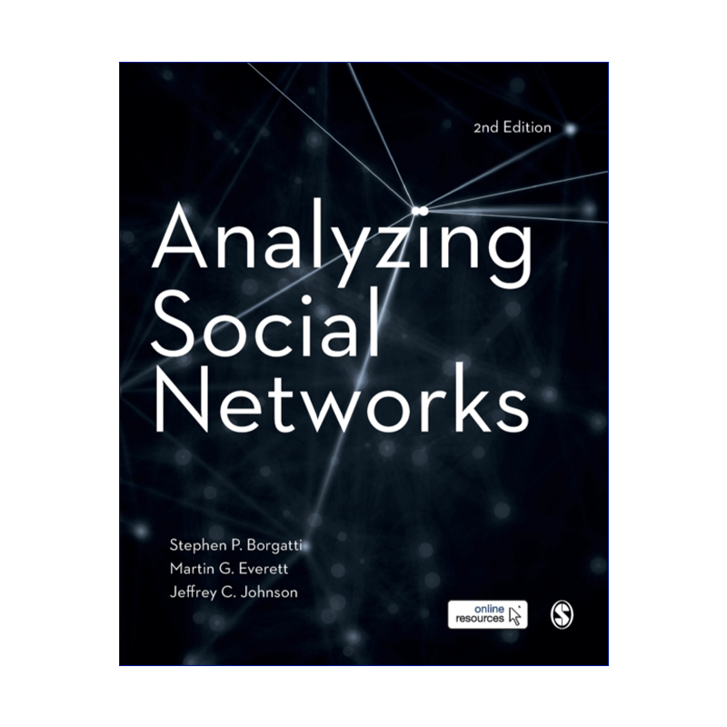 社交网络分析  英文原版 Analyzing Social Networks Stephen P Borgatti 英文版 进口英语原版书籍 - 图0