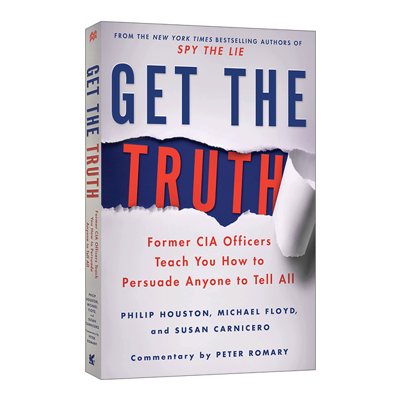 华研原版 英文原版 Get the Truth 教你让人说出真心话 英文版 进口英语原版书籍