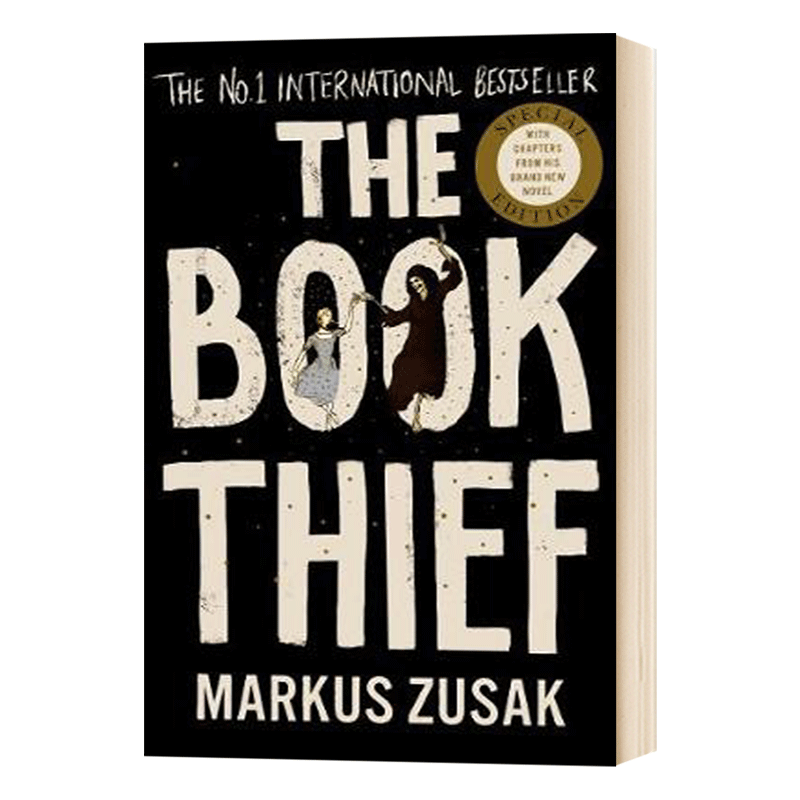 偷书贼 英版 英文原版 The Book Thief 电影原著小说 马库斯·苏萨克 进口英语书籍 英文版青少年读物 可搭克雷的桥 传信人 - 图1