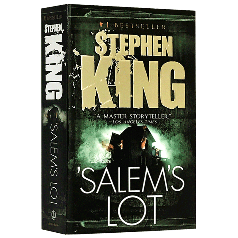 正版 撒冷镇 Salem's Lot 英文原版恐怖小说 吸血鬼题材 斯蒂芬金 Stephen King 史蒂芬金 英文版进口书籍 - 图1