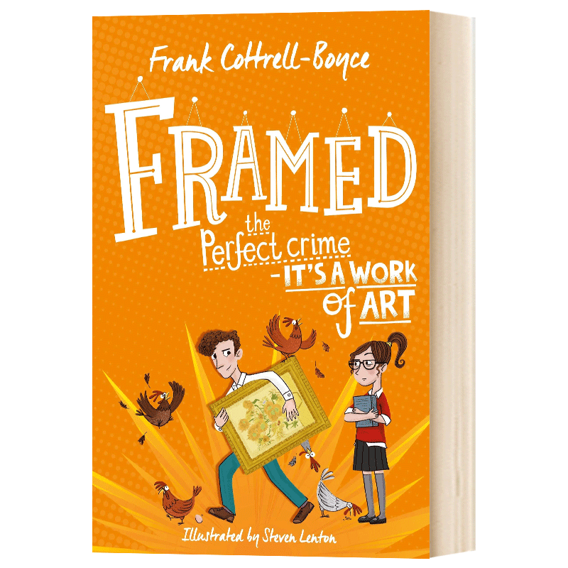 华研原版致命框架英文原版 Framed Frank Cottrell-Boyce推理与惊悚小说英文版进口英语书籍-图0