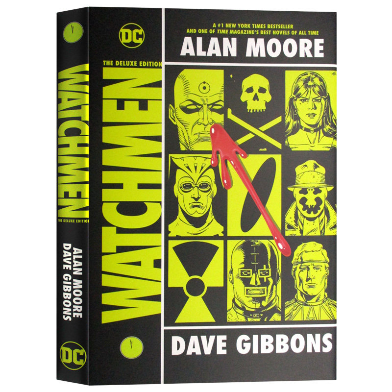 华研原版 守望人 守望者 英文原版 Watchmen 精装收藏版 美国DC漫画书 英国漫画家艾伦摩尔 Alan Moore 全英文版进口英语图画小说