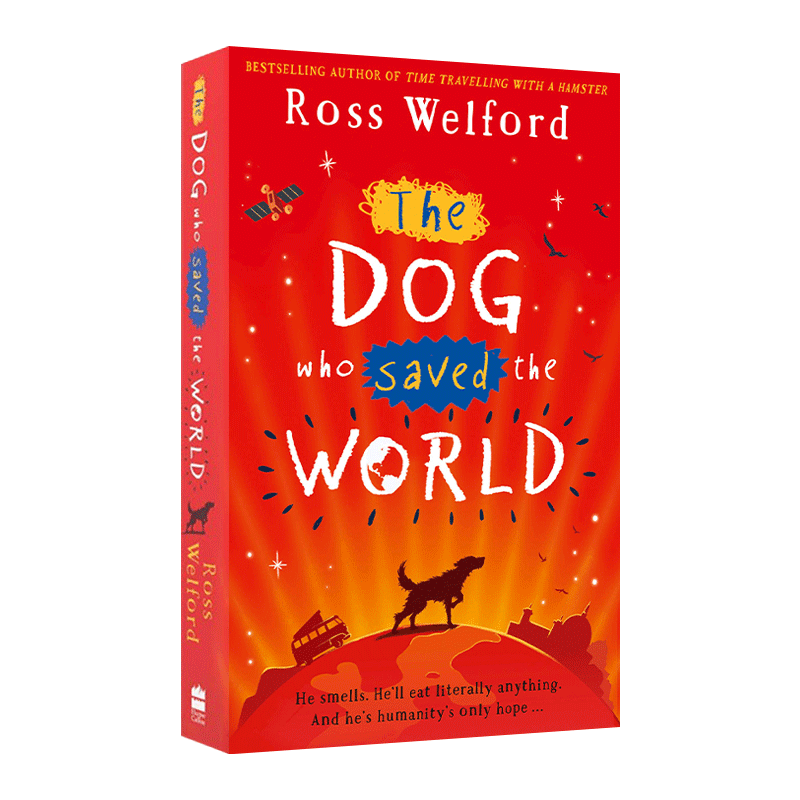 英文原版小说 The Dog Who Saved the World  拯救世界的狗狗 青少年小说 Ross Welford 英文版 进口英语原版书籍 - 图0