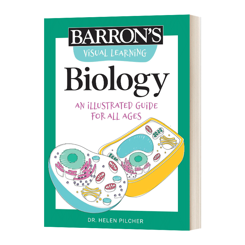 英文原版 Barrons Visual Learning Biology 巴朗图解生物学 英文版 进口英语原版书籍 - 图0