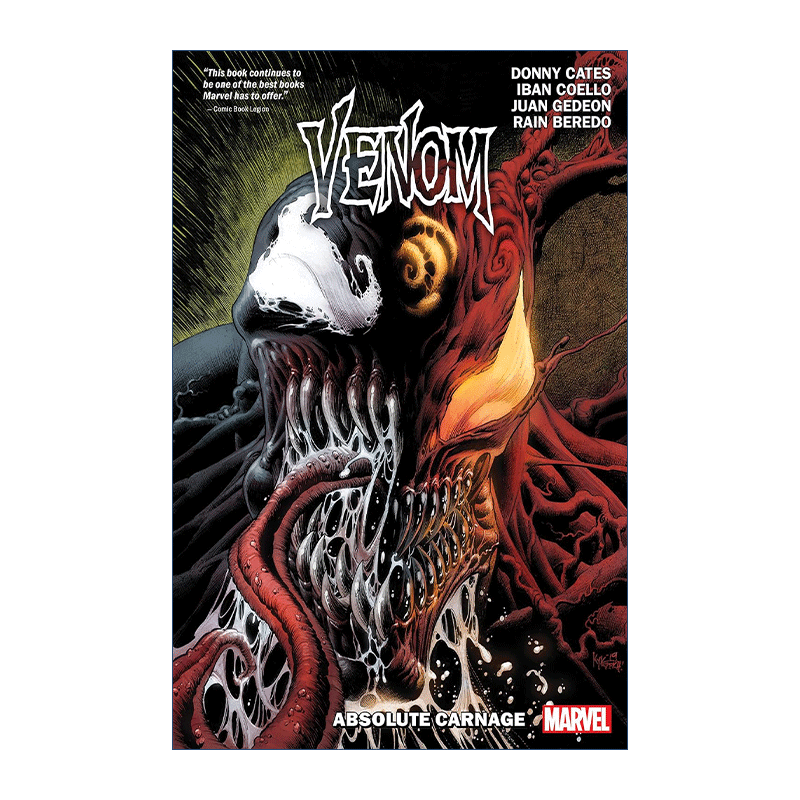 英文原版 Venom By Donny Cates Vol.3 Absolute Carnage 毒液 卷三 漫威漫画 英文版 进口英语原版书籍 - 图0