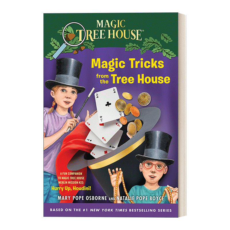 神奇树屋练习册 英文原版 Magic Tricks from Magic Tree House MTH 英文版 进口英语原版书籍 - 图1