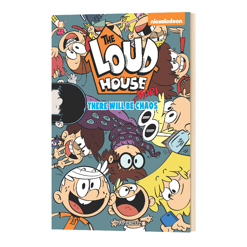 英文原版 The Loud House #2 There Will be MORE Chaos 喧闹一家亲2 将会有更多的混乱 儿童英语阅读章节书 英文版 进口英语书籍