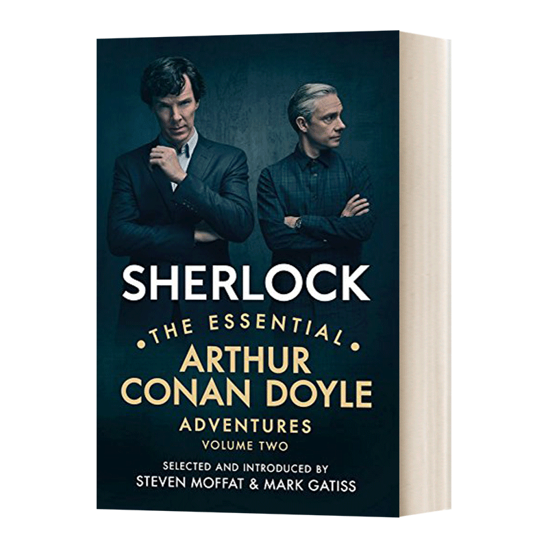 英文原版 Sherlock The Essential Arthur Conan Doyle Adventures Volume 2 福尔摩斯探案集精选卷二 影视封面 英文版进口英语书 - 图0