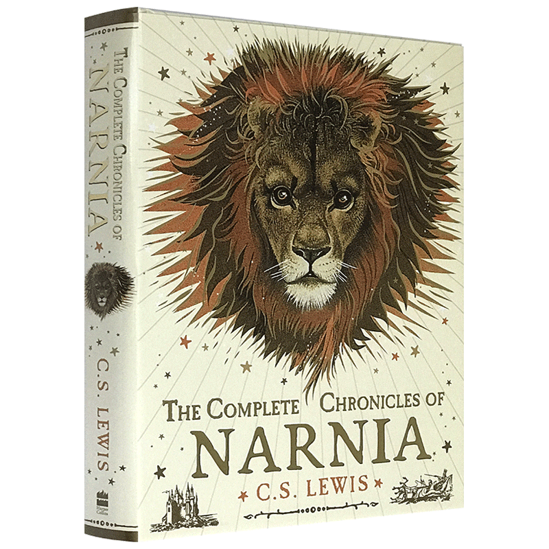 正版 纳尼亚传奇集 英文原版小说 The Complete Chronicles of Narnia 精装英国版彩插图 英文版 进口书籍 - 图1