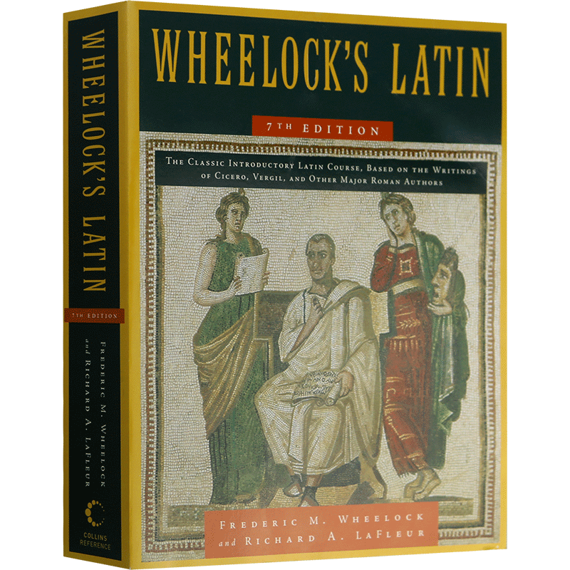 正版 韦洛克拉丁语教程 英文原版书 Wheelock’s Latin 7th Edition 英文版 拉丁语入门教材 进口英语书籍 - 图1