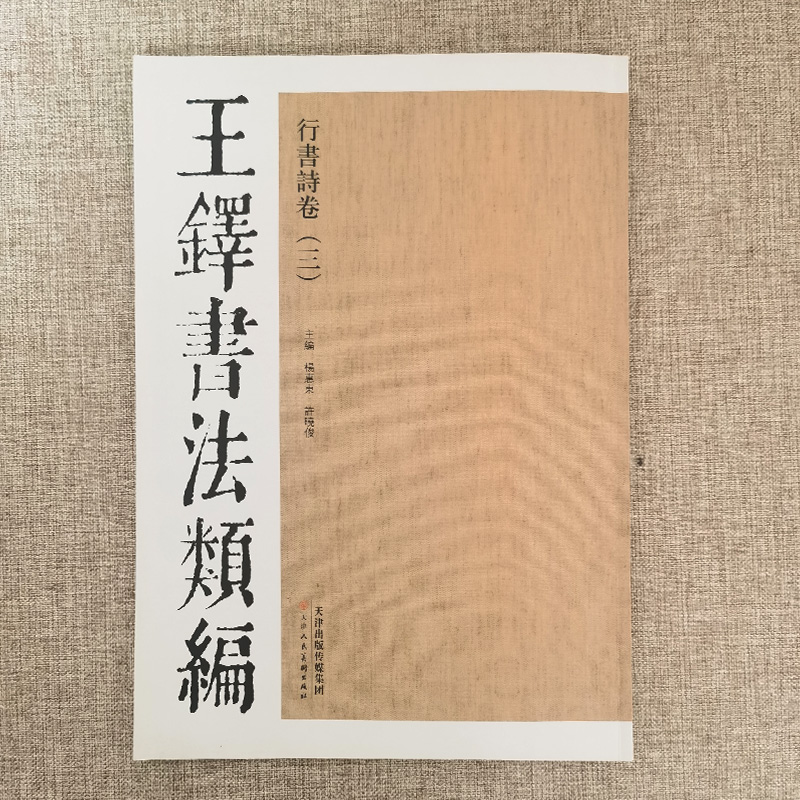 王铎书法类编行书诗卷（三）杨惠东许晓俊八开书法字帖墨迹本行草毛笔临摹书籍官方旗舰 天津人美 - 图0