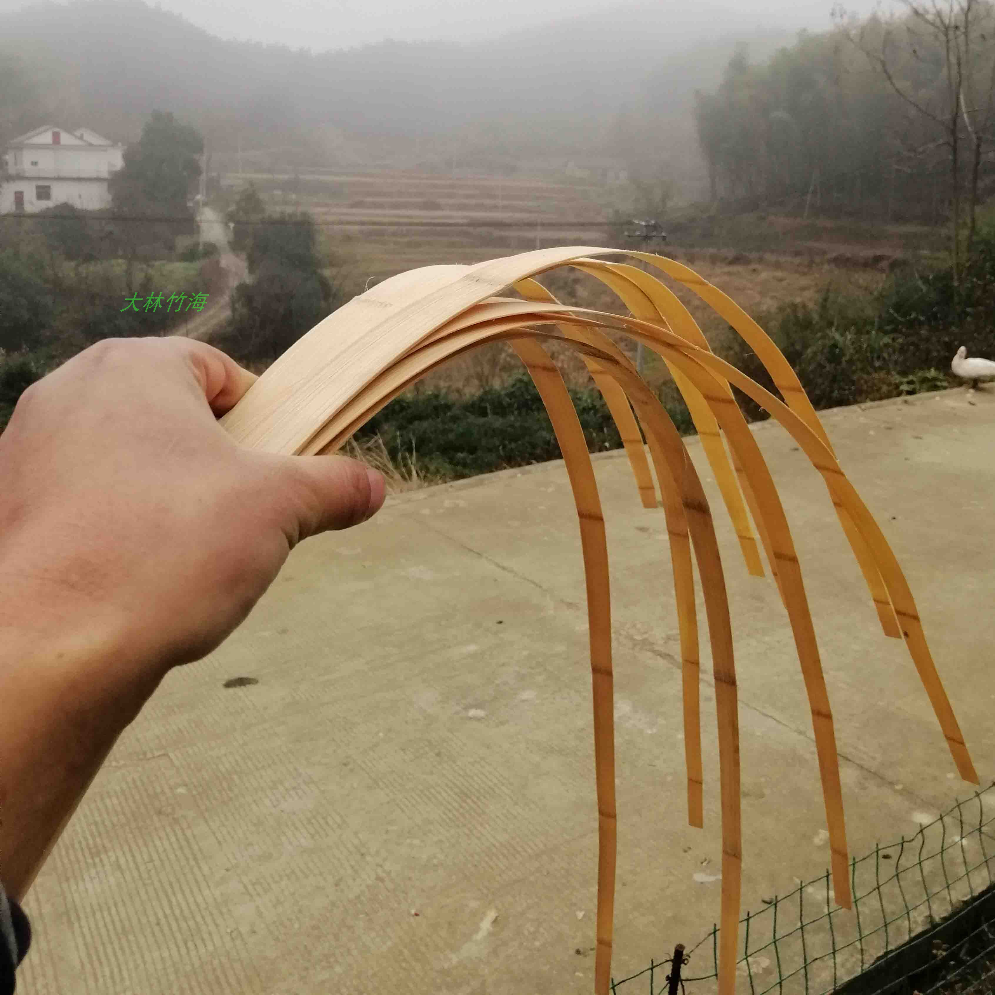 竹蔑黄蔑宽竹片竹条手工竹蔑竹编材料模型材料装饰竹蔑工艺竹蔑_虎窝淘