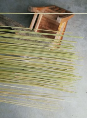 竹篾篾丝竹编材料细丝竹条灯笼