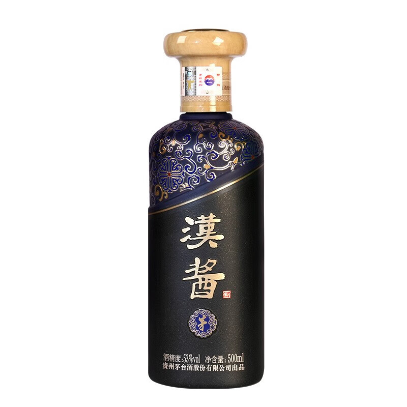 【官方正品】贵州茅台汉酱酒茅茅字汉酱53度 500ml酱香型白酒-图0