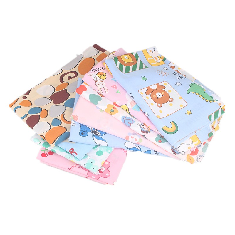 夏季人造棉印花面料宝宝睡衣绵绸碎花连衣裙卡通床单棉绸府绸布料,淘宝优惠券,粉丝福利购,淘宝优惠卷