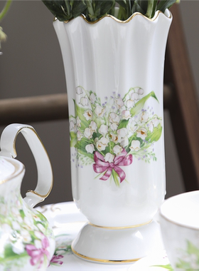 花瓶餐厅插花安娜1600骨瓷