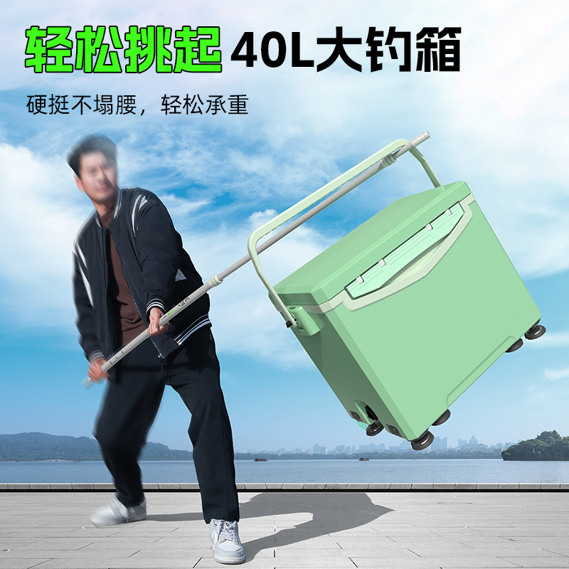 渔之源钓鱼炮台支架鱼竿架大物鱼竿支架钓箱台钓地插碳素架杆手竿 - 图2