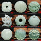 36 types of Xiu jade pendants, retro Hanfu jade pendants for women