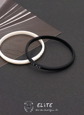 时尚简约健身手环硅胶情侣细腕带