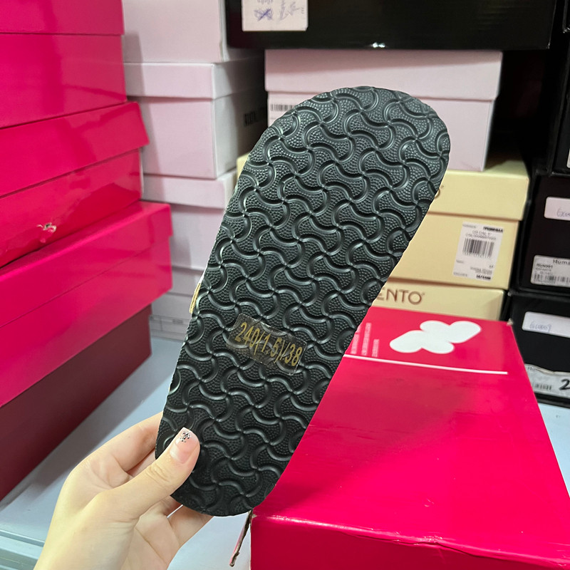 【瑕疵】真皮！断码折扣捡漏圆头平底皮带扣半拖懒人鞋,淘宝优惠券,粉丝福利购,淘宝优惠卷