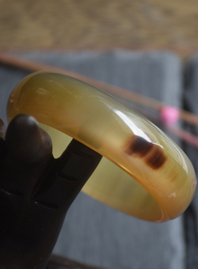 正宗天然牦牛角宽清热凉血手镯