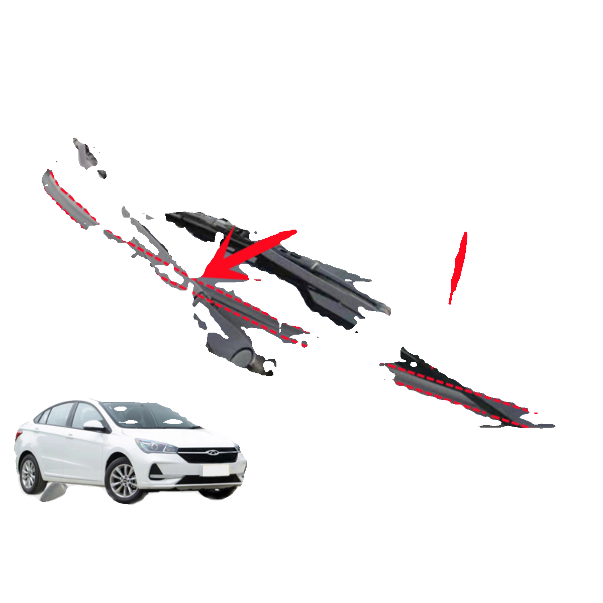 奇瑞艾瑞泽5前挡风玻璃密封条导流板胶条集雨板防水密封条装饰条,淘宝优惠券,粉丝福利购,淘宝优惠卷