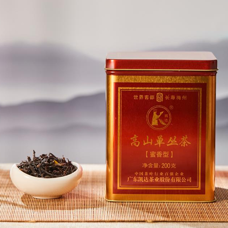 凯达凤凰单枞2023年春茶新茶蜜香型单丛茶高山乌龙茶罐装回甘200g - 图3