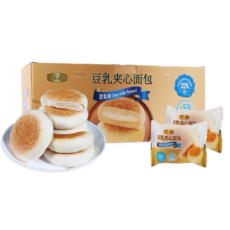 山姆代购tafe豆乳夹心面包山独立包装营养姆早餐点心餐包超市零食 - 图3