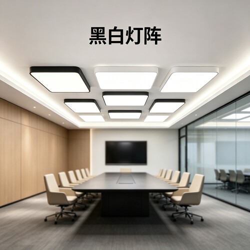 简约现代长形办公室灯led吸顶灯过道走廊长条灯阳台灯幼儿园灯具 - 图0