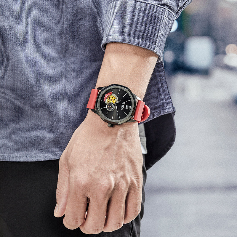 劳士顿十大无畏系列男全自动怀表 rosdn劳士顿兰蒂克国产腕表