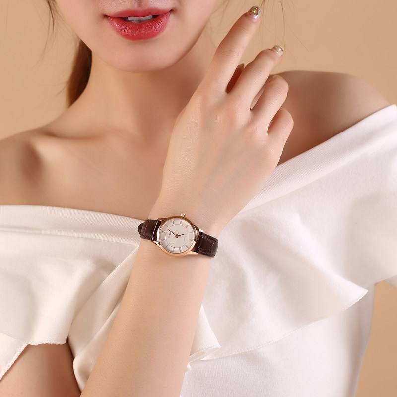 劳士顿正品时尚简约气质情侣石英表 rosdn劳士顿兰蒂克国产腕表