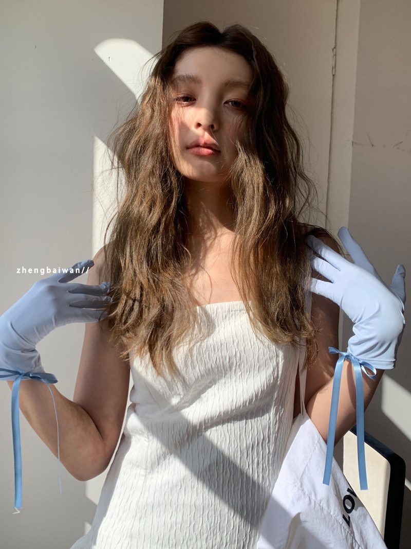 防晒手套女夏季冰丝凉感透气防紫外线薄款防滑手袖可触屏开车袖套,淘宝优惠券,粉丝福利购,淘宝优惠卷