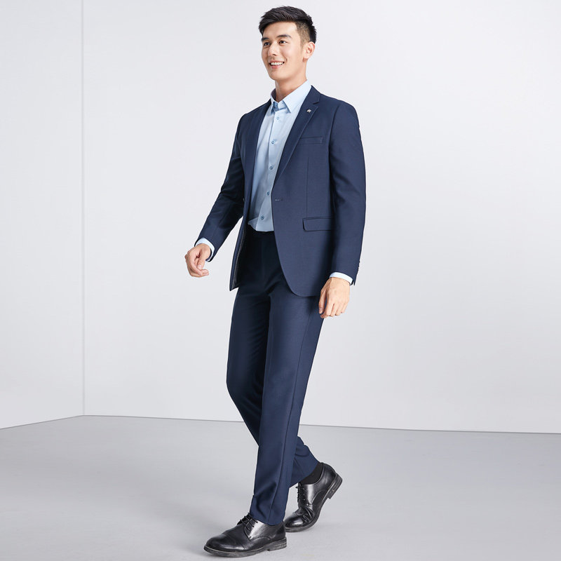 [品牌特卖]莱克斯顿修身西服2025秋季新款商务正装礼服结婚西装男,淘宝优惠券,粉丝福利购,淘宝优惠卷