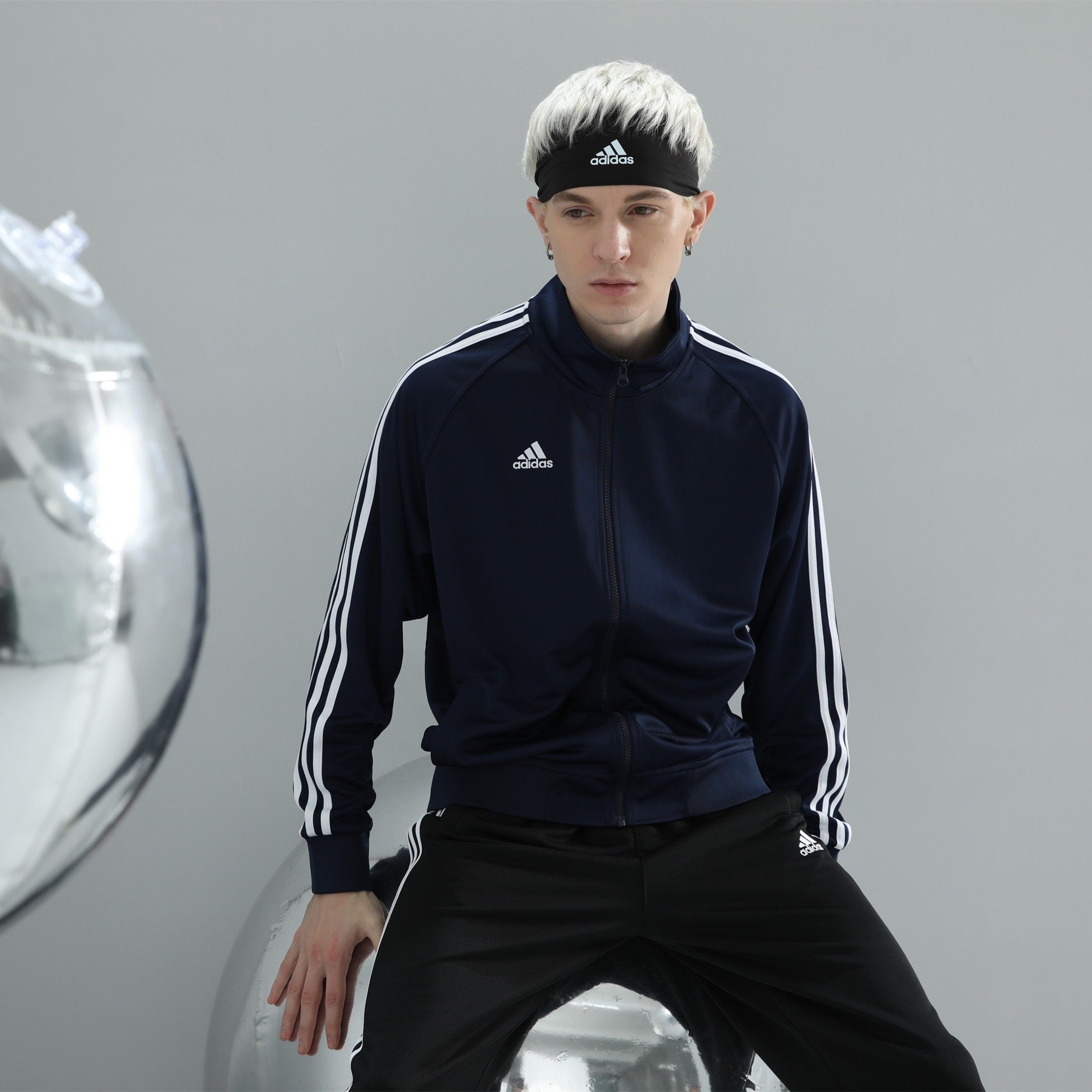 阿迪达斯运动套装男女秋冬季休闲跑步经典外套束腿直筒长裤两件套,淘宝优惠券,粉丝福利购,淘宝优惠卷