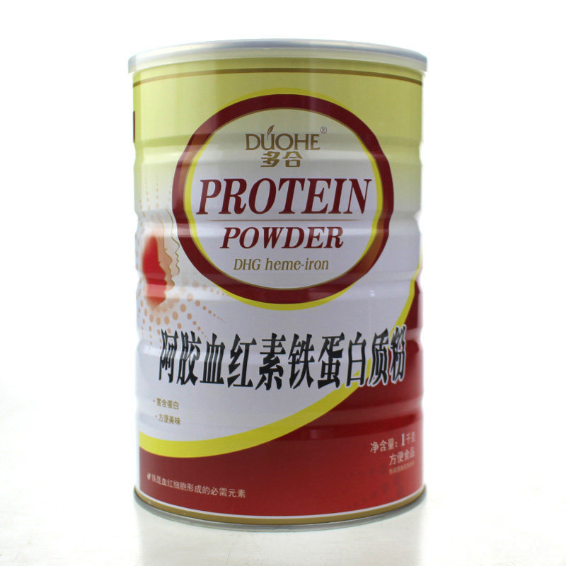 买1发2罐多合阿胶血红素铁蛋白质粉大豆分离蛋送礼品年货蛋白质粉