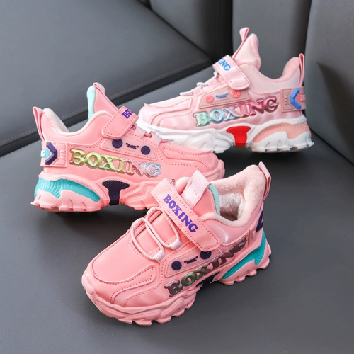 Утепленная детская демисезонная зимняя спортивная обувь, удерживающие тепло туфли, коллекция 2022, подходит для подростков