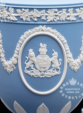 英国陶瓷欧式装饰客厅宝瓶摆件