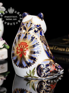 动物摆件RoyalCrownDerby骨瓷