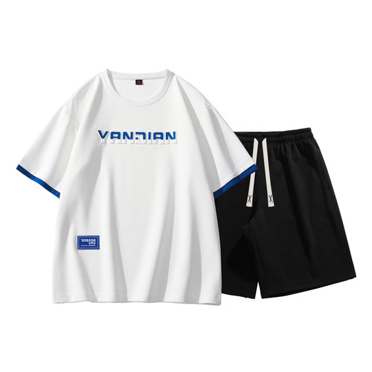 T-shirt à manches courtes masculin 2025 Nouveaux vêtements pour hommes de grande taille plus grosse