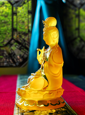 精美造像大势至佛像佛堂供奉摆件