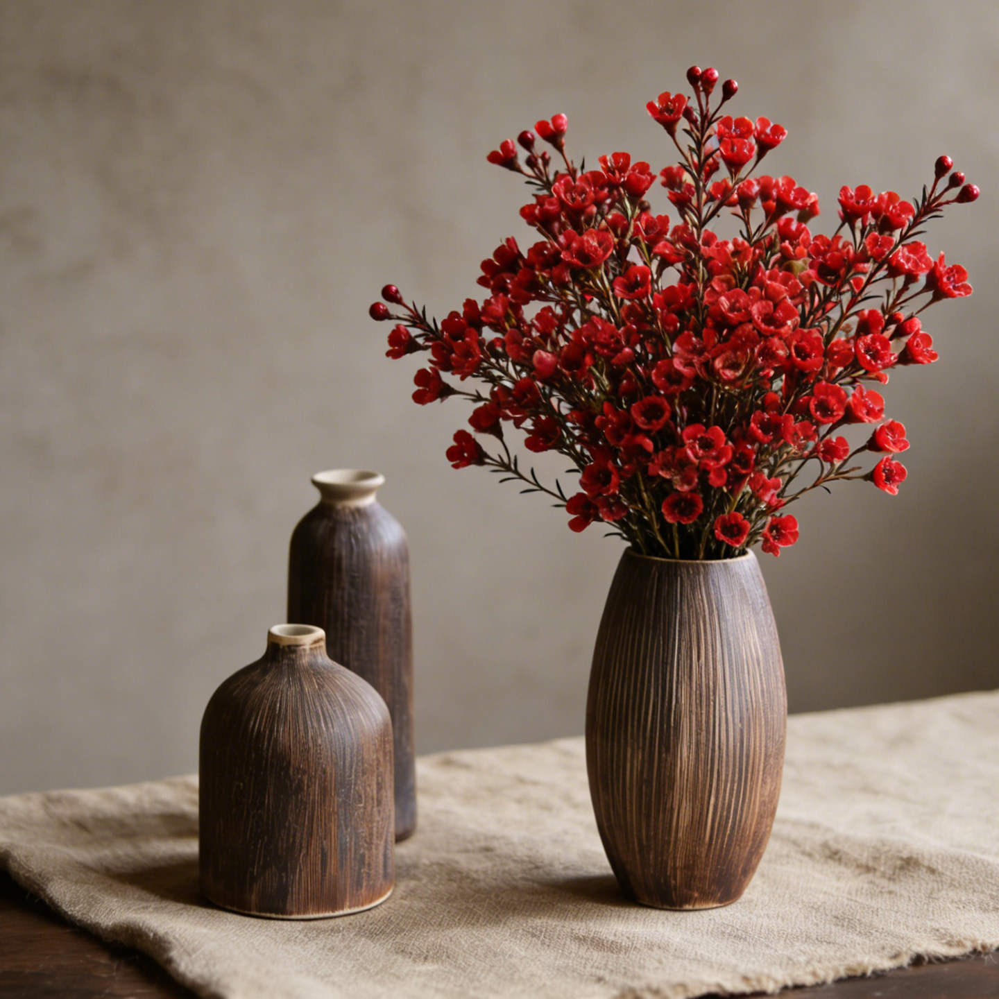 景德镇复古侘寂风橄榄瓶餐桌水培干花花瓶摆件客厅插花轻奢高级感,淘宝优惠券,粉丝福利购,淘宝优惠卷