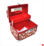 Коробочка для хранения, аксессуар, ювелирное украшение, деревянная коробка для хранения