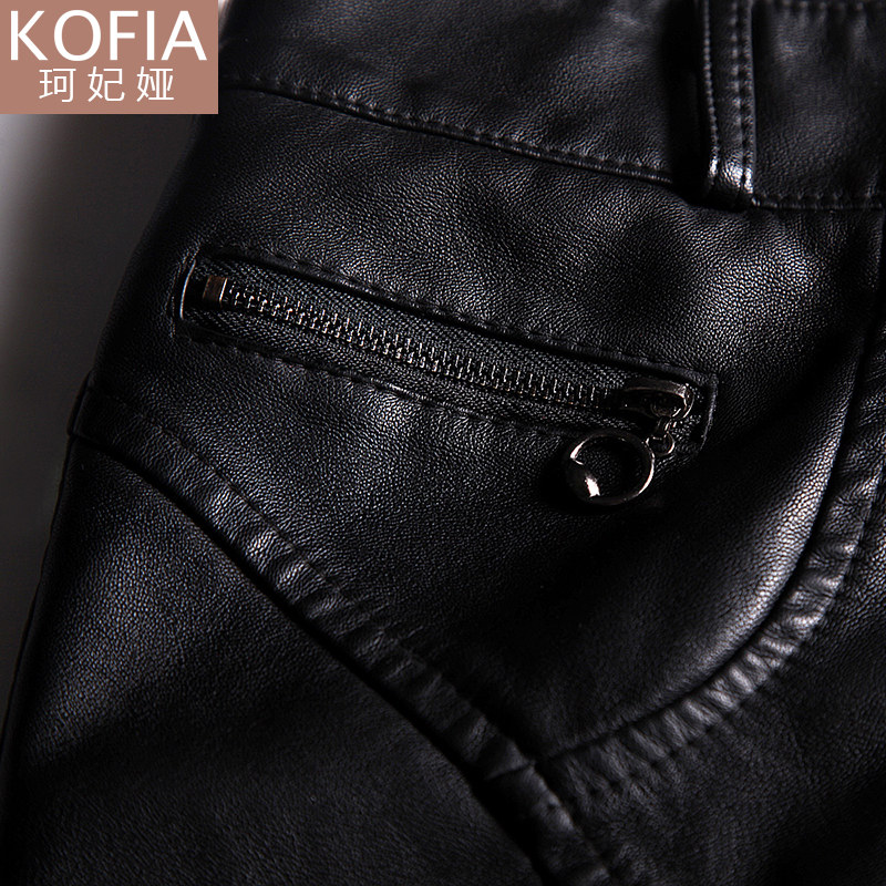 黑色pu小2020秋冬季新款高腰半身裙 珂妃娅半身裙