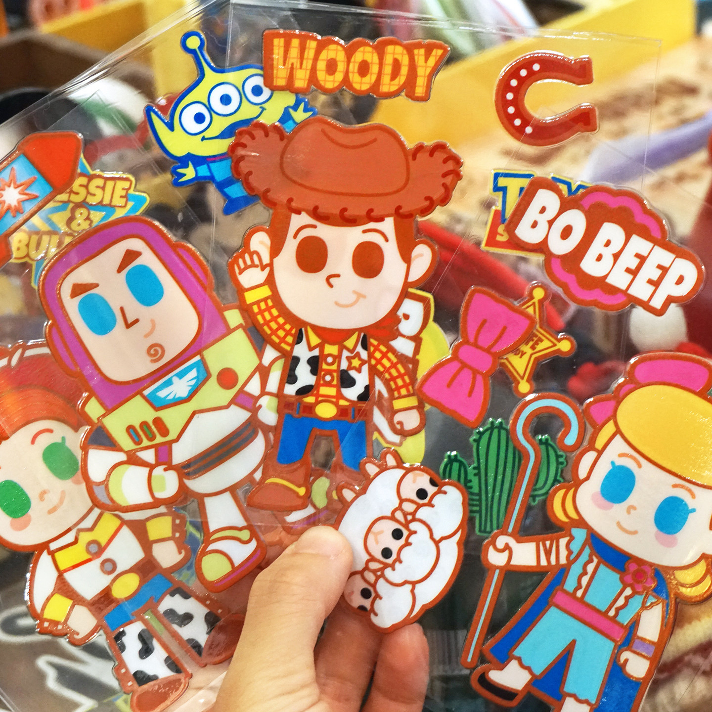 卡通玩具总动员水晶标贴纸水杯uv转印贴电脑IPAD冰箱金鱼缸贴画,淘宝优惠券,粉丝福利购,淘宝优惠卷