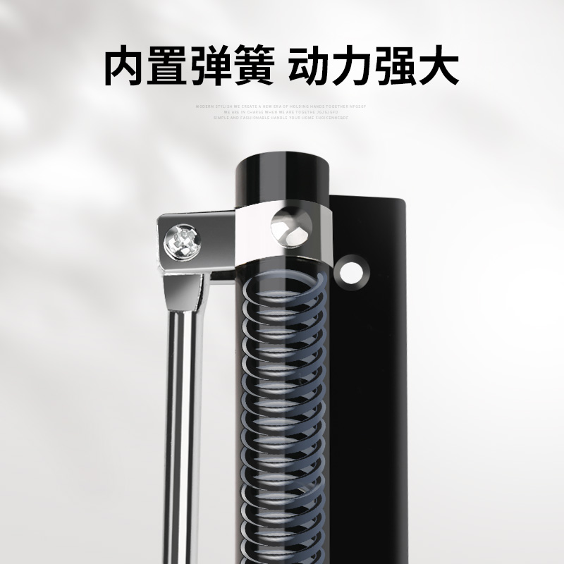 简易闭门器家用木门回位弹簧轻型闭合器随手自动关门静音关门神器