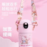 Hello Kitty, высококачественный стакан, детская трубочка со стаканом, подтяжки, чайник
