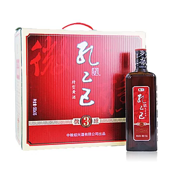 中粮孔乙己！绍兴黄酒微醺三年500ml*6瓶[30元优惠券]-寻折猪