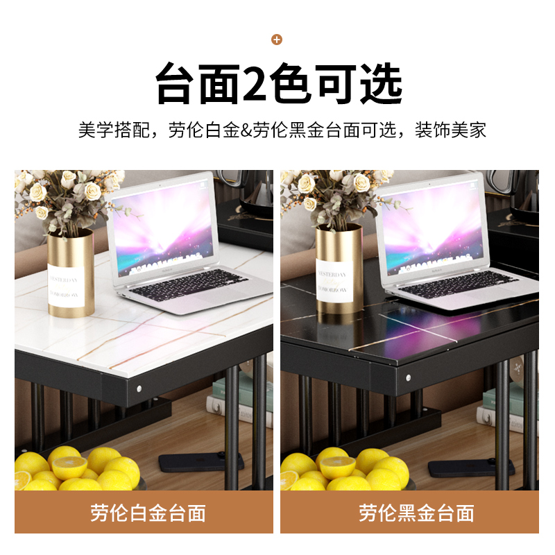沙发边几茶几可移动客厅家用创意床头柜侧边柜意式极简多功能角几 - 图1