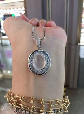 .IIIMIII.蛋面项链女法式轻奢小众高级感锁骨链小红书爆款颈链