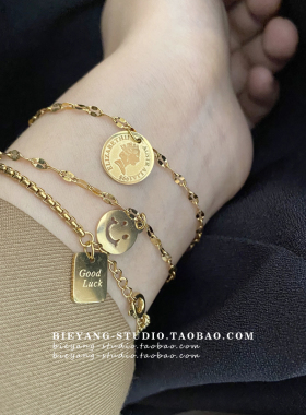 别样k61轻奢小众时尚女18k金手链